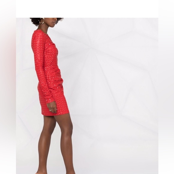 MSGM
Graphic print long-sleeve dress
Size 40 red - Picture 12 of 12
